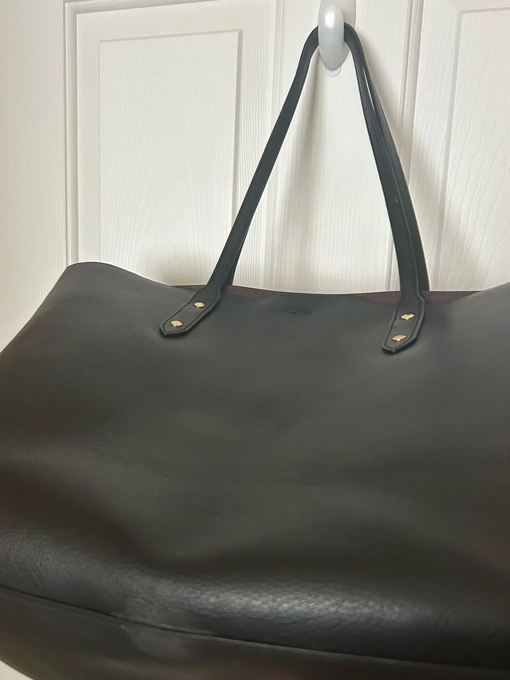 COACH LARGE TOTE BAG WITH GOLD HARDWARE